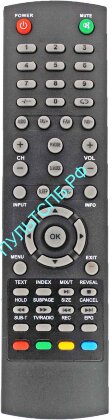 Пульт TELEFUNKEN TF-LED28S48T2 для TV черный  