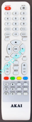 Пульт AKAI A3001012 / BT-0548A для TV оригинал белый