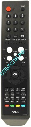 Пульт SUPRA RC1db для TV  