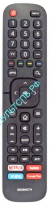Пульт ДУ HISENSE EN2BN27H для TV 