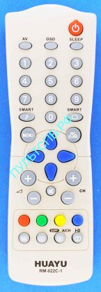 Пульт ДУ универсальный PHILIPS HUAYU RM-022C-1 для TV 
