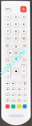 Пульт TELEFUNKEN JKT-106B-HOME для TV белый оригинальный