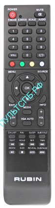 Пульт RUBIN RB-19SE5 для TV оригинальный