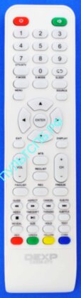 Пульт DEXP CX508-DTV оригинал для телевизора LCD TV белый  