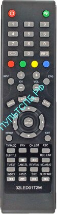 Пульт AKIRA 32LED01T2M для телевизора LCD TV 