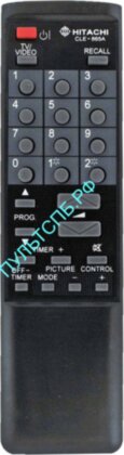 Пульт HITACHI CLE-865A для TV 