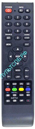Пульт DEXP JKT-62C HUAYU для TV 