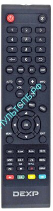 Пульт DEXP F32B7000B оригинальный для TV  