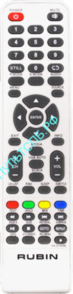 Пульт RUBIN YX-CY309 для TV оригинал белый