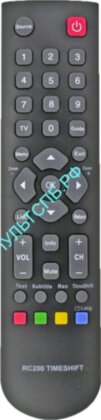 Пульт THOMSON RC200 TIMESHIFT для телевизора LCD TV 