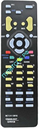 Пульт THOMSON RCT311SB1G для TV c DVD