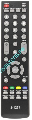 Пульт FUSION J-1274 для TV 