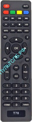 Пульт ДУ SELENGA T70 для DVB-T2 приставки   