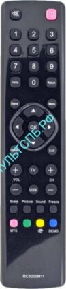 Пульт ERISSON RC3000M11 для TV  