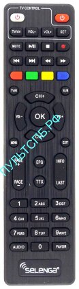 Пульт ДУ SELENGA T20D/T20DI /T42/T81D для DVB-T2 universal
