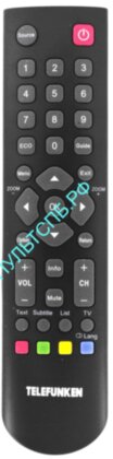 Пульт TELEFUNKEN 06-520W37-E001X для TV оригинал 