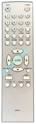 Пульт BBK LT117 для телевизора LCD TV 